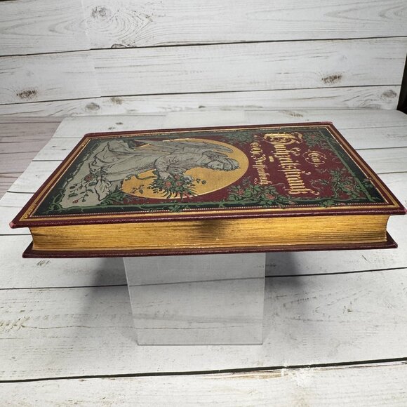 Ein Hochzeitsstrauß G. Chr. Dieffenbach 1891 Antique German Gift Book Gilt Angel - Picture 5 of 11